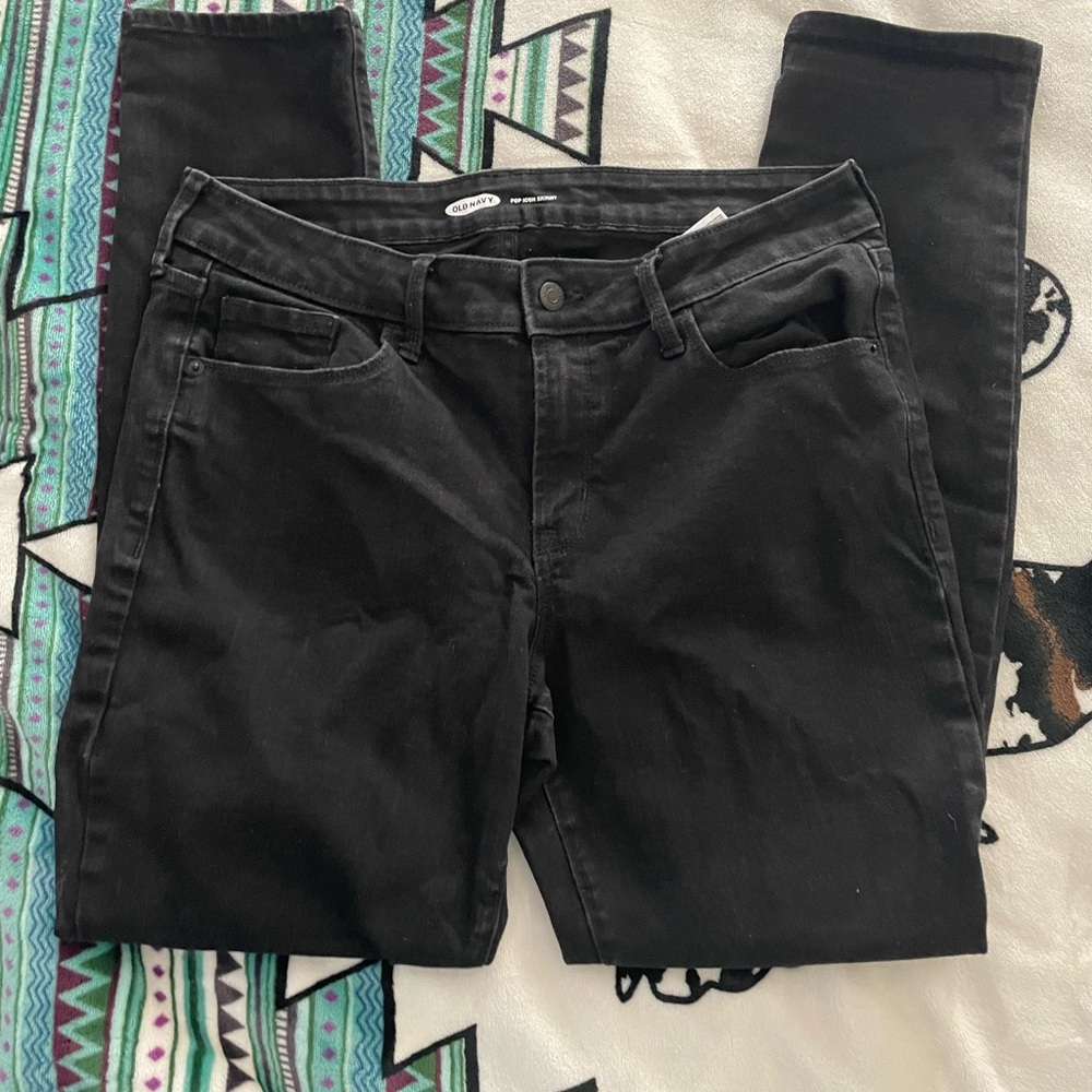 Old Navy Black Women's Jeans size 12